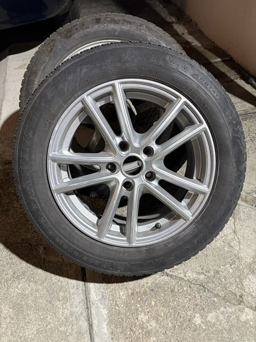 Set jante + Cauciucuri Iarna 205/60 R16