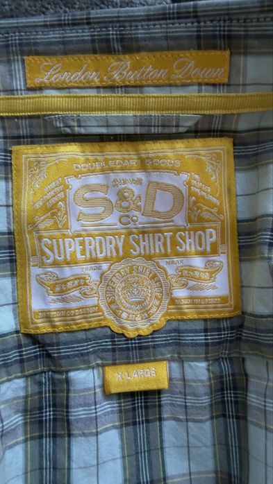Мъжка риза SUPERDRY размер XL