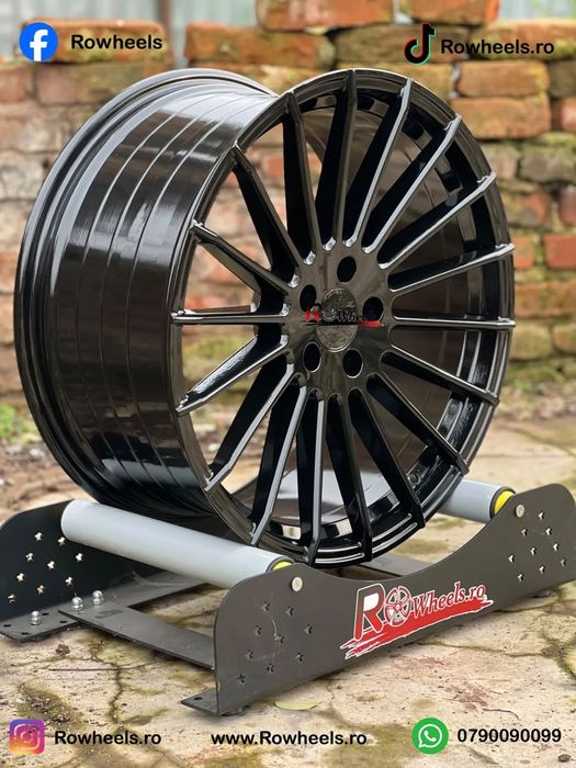 Jante Roti Mercedes 20 R20 Model spitat R20 W222 W221 W212 W204 W205 CLS W212 W222 W213 GLE GLC W223 W214 cu anvelope vara sau iarna 245/275 sau alte dimensiuni recomandate de producator Roti Mercedes R20 Hamann