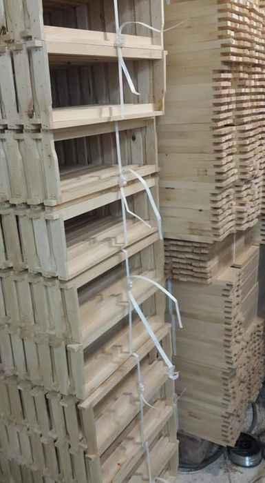 Пчелни рамки от липа фарар с ховманов уширител обтелени