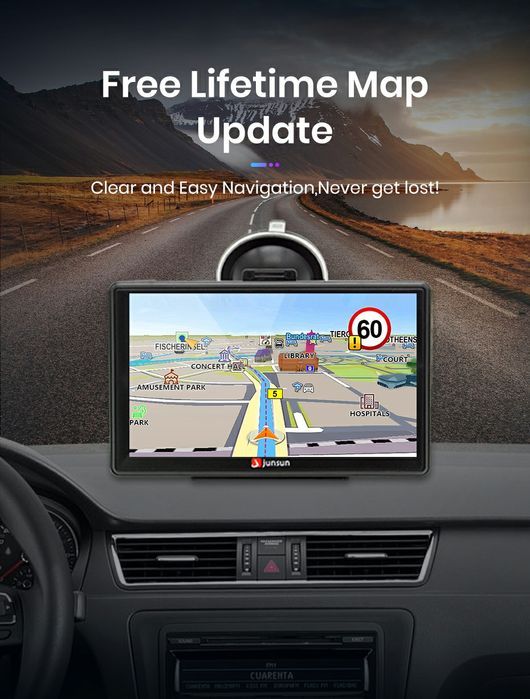 LCD Player universal cu sistem de navigație 9''