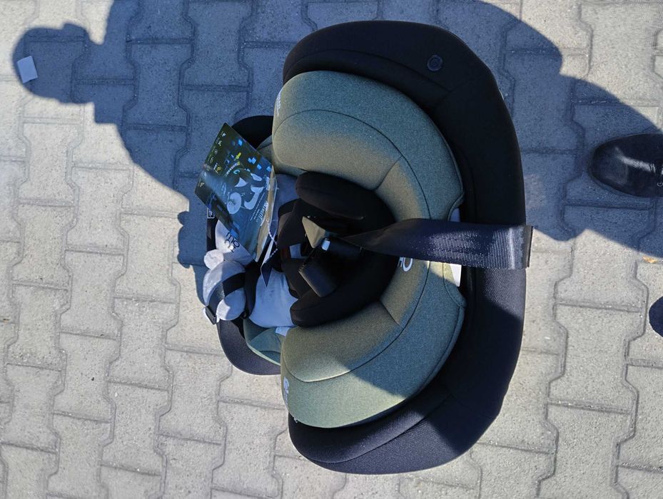 MONI Стол за кола SERENGETI 40-150 см зелен