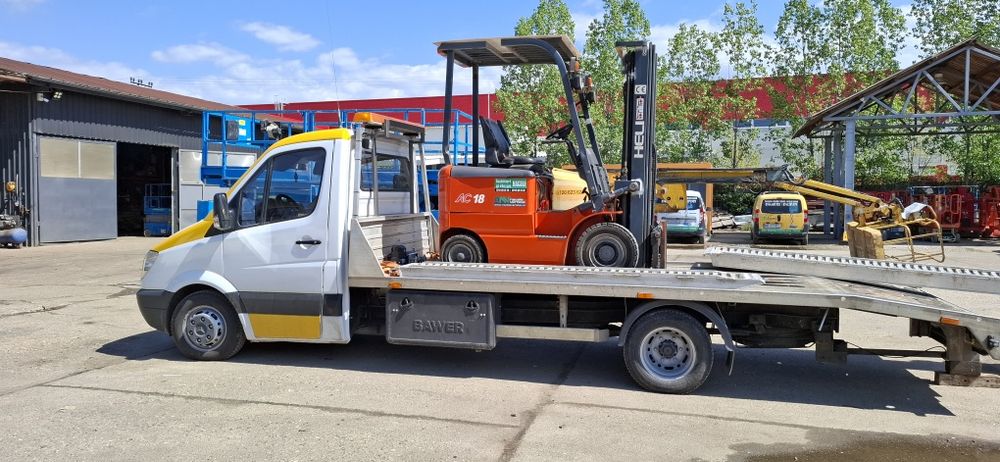 Inchirieri nacele Baia Mare - nacela electrica, diesel 4x4, foarfeca 18m, brat articulat 28m, livrare cu flota proprie, ISCIR la zi