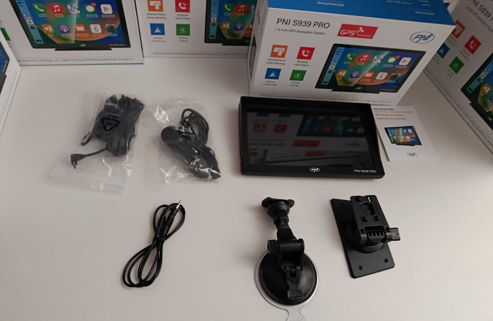 Sistem navigatie GPS-PNI S939 PRO- GPS TANC -ecran 9 inch+android 13- gatadedrum