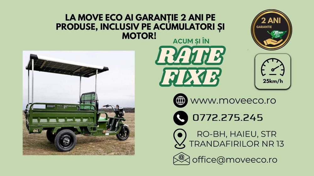 Triciclu electric persoane adulte - Cargo 500 EEC 60/45 - Basculabil