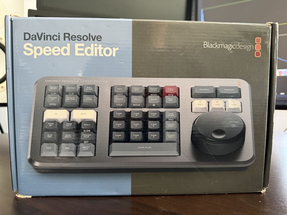 Davinci Resolve Speed editor клавиатура