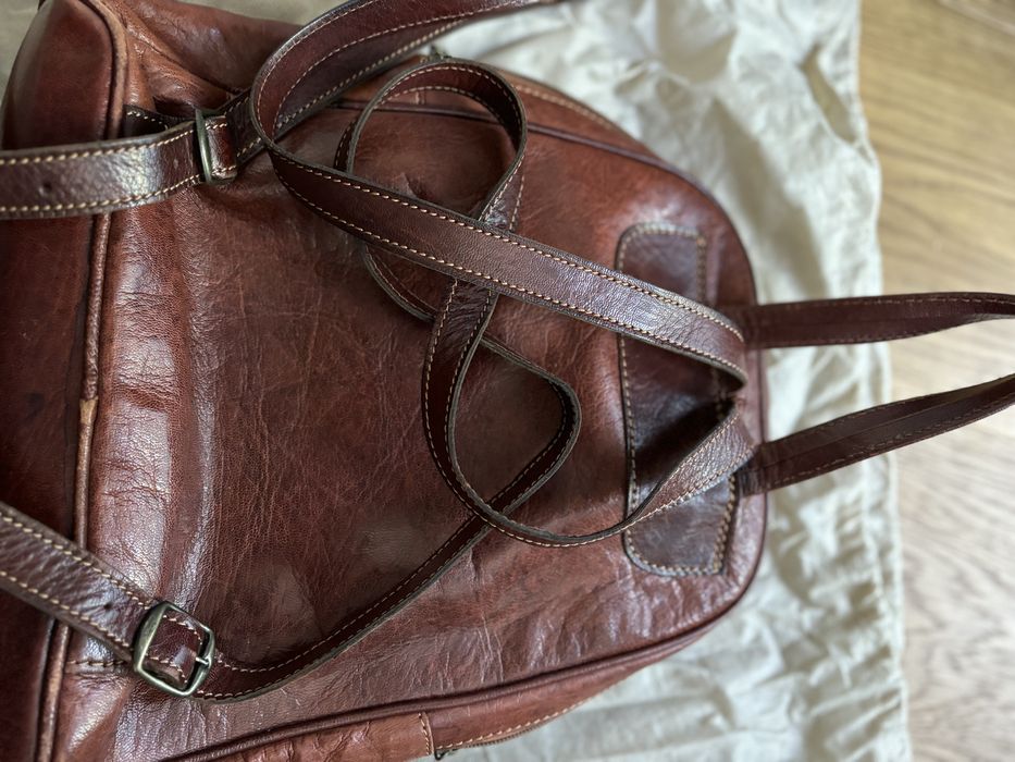 Раница естествена кожа