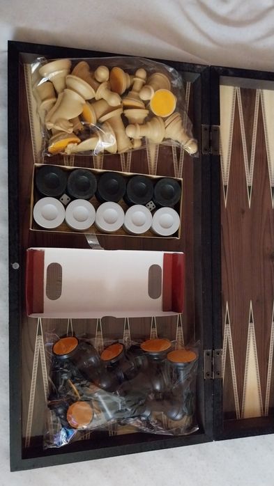 Шах+табла лукс  комплект