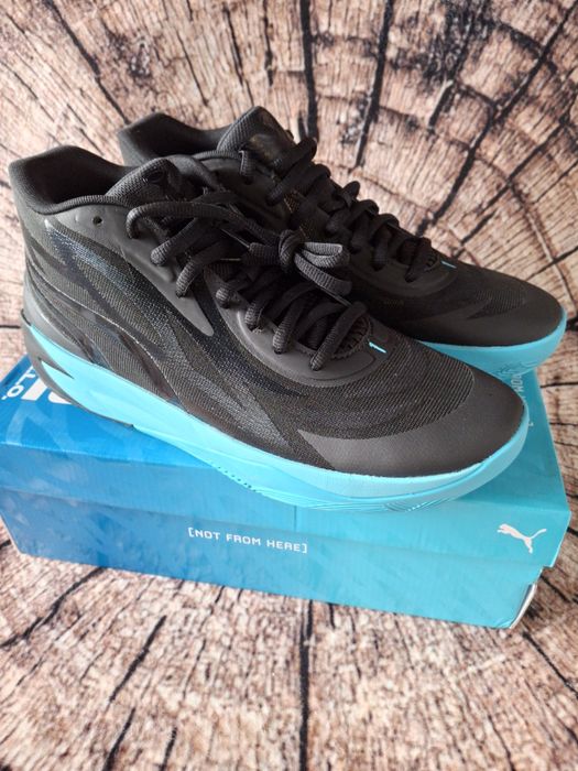 Маратонки Mens LaMelo Ball MB.02 Phenom Basketball Shoes Black/​Blue