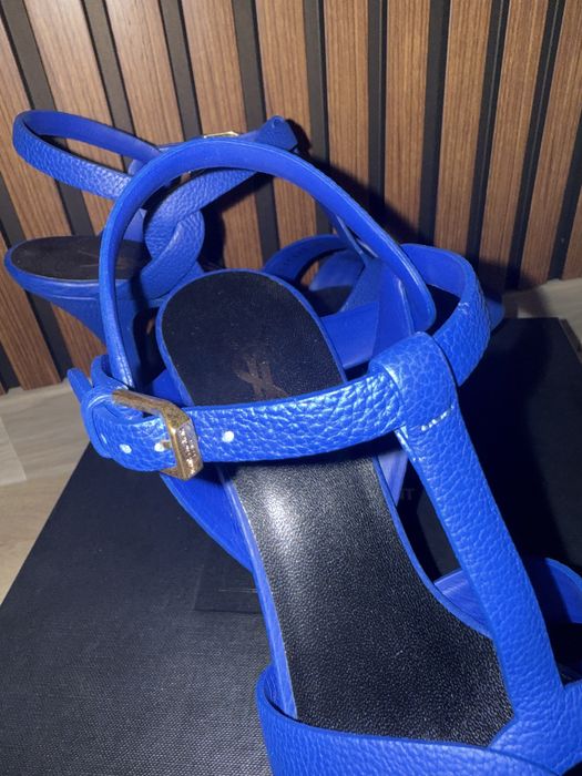 Високи обувки на ток saint Laurent