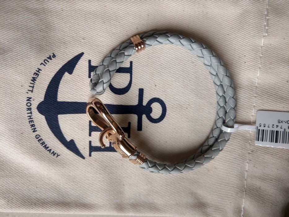 Гривна Paul Hewit естествена кожа