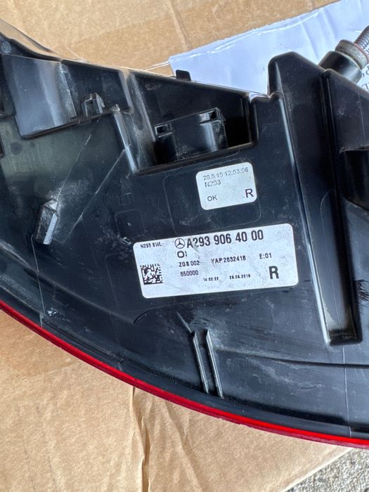 Стоп за Мерцедес w293