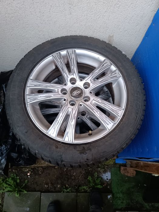 Roti iarna ford 5x108  aliaj  anvelope riken 205/55/16