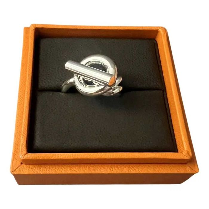 Hermes оригинален сребърен пръстен