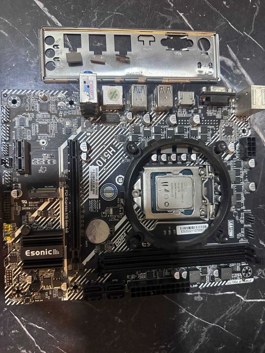 H510 + I5 11400 со встроенной графикой