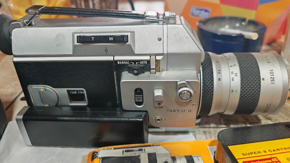 Camera video vintage canon super 8