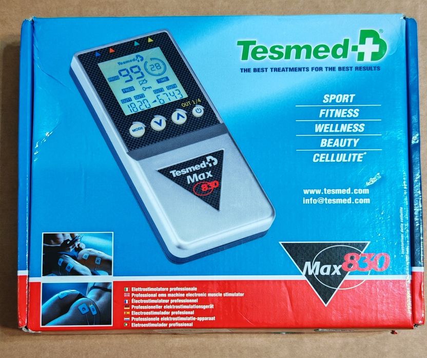 Electrostimulator muscular profesional TESMED MAX 830