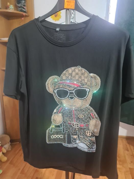 Tricou ursulet cu pietricele