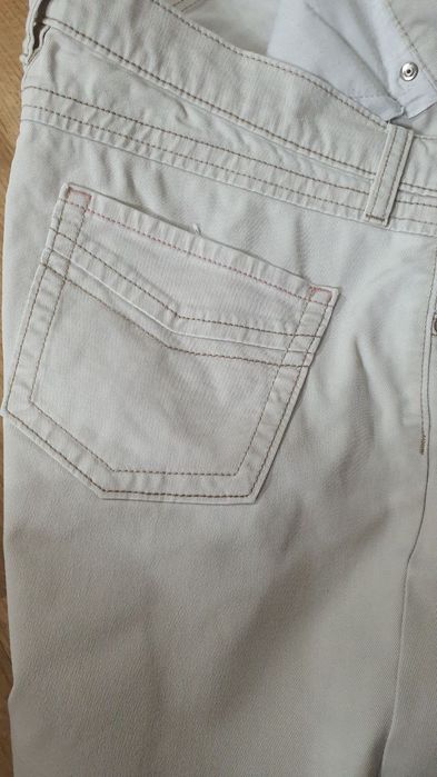 Брюки джинсы белые женские