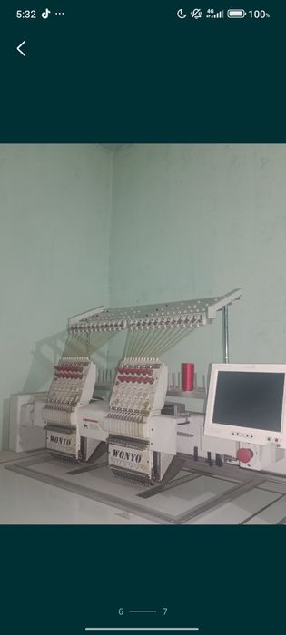 Прамишлённый вишивальный машина