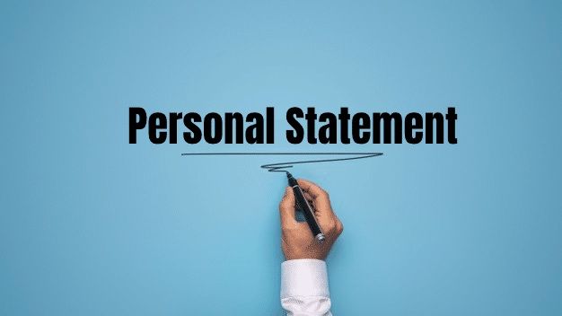 Personal Statement/Motivational Letter