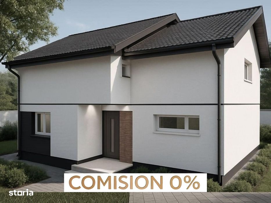 Comision 0%, Casă Individuala 5 Camere | 96mp, Teren 500mp, Albina