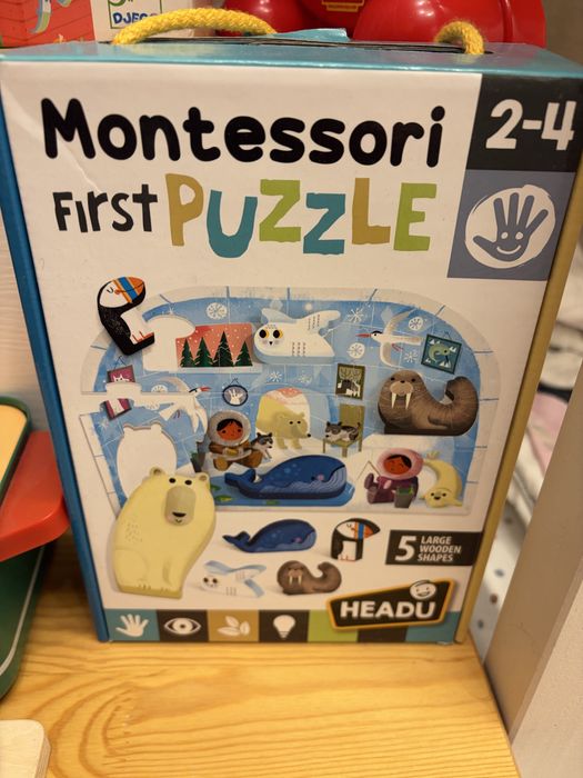 Детски образователни играчки (Montessori, Djeco, Vilac и др.) – много добро състояние