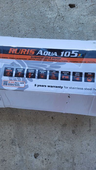 Pompa apa Ruris 105 perfect functionala ca noua