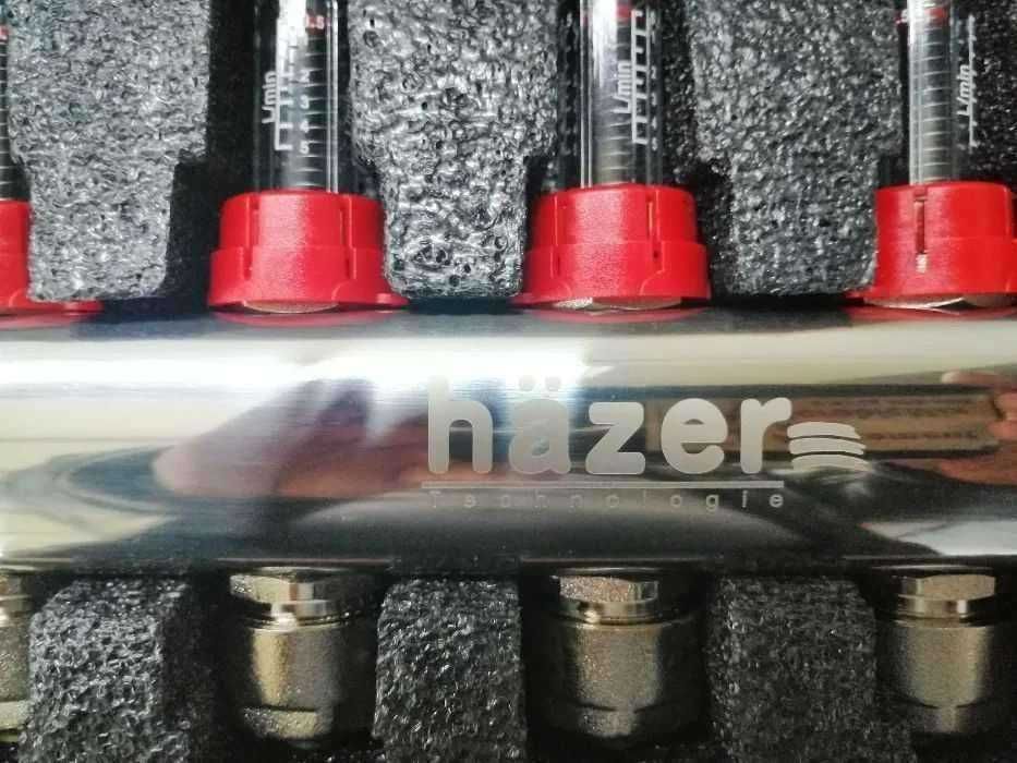 Distribuitor cu debitmetru pentru incalzire in pardoseala Inox Nou