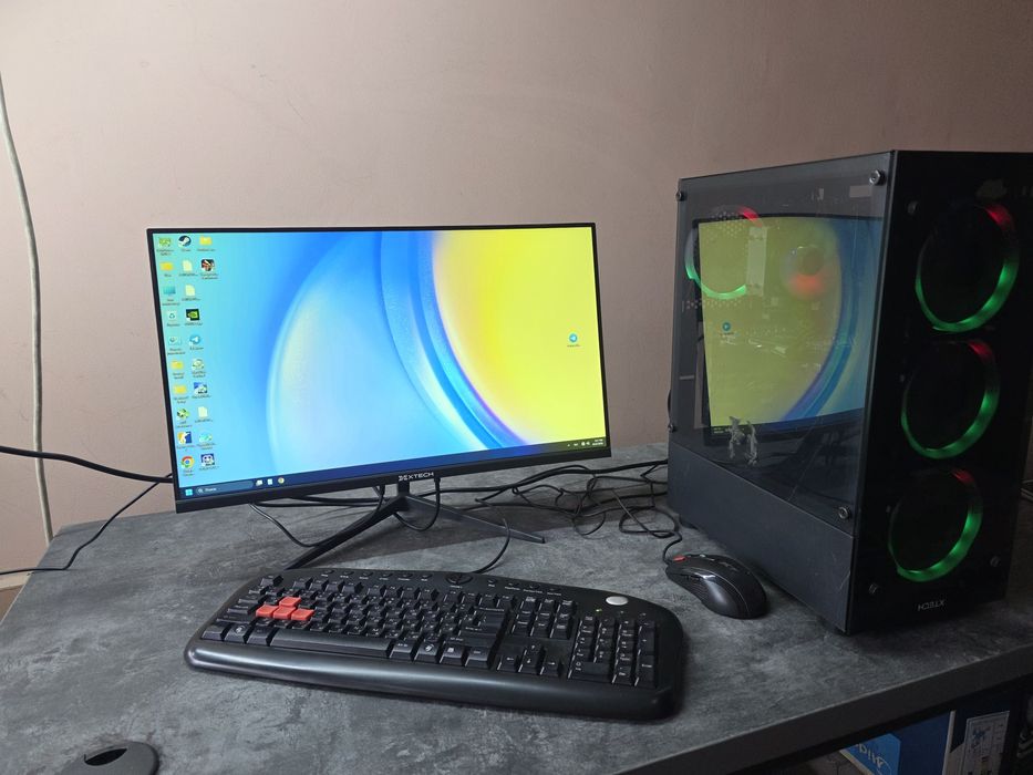 Игровой компьютер, Готовый Сетап I3 12100f 16gb 1660 super