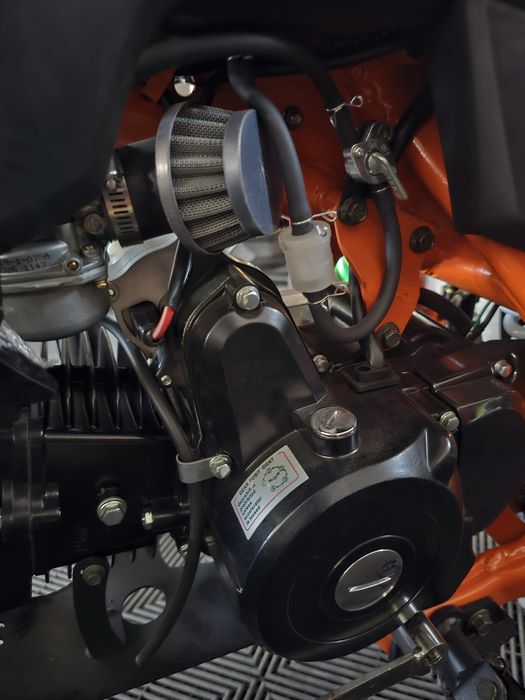 Moto cross bike motoretă 125cc 4t Hurricane Kxd ProGermany manual 4 trepte viteza  Nou cu garantie roti 17/14