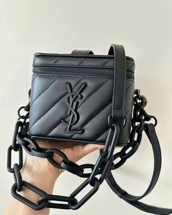 YSL дамска чанта куфарче