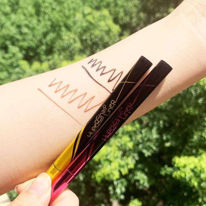 Ултра тънка очна линия писалка, водоустойчива и бързосъхнеща /  Черен