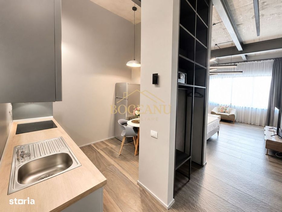 BG168- Studio de lux ultramodern-Design industrial-Smart Home-Parcare