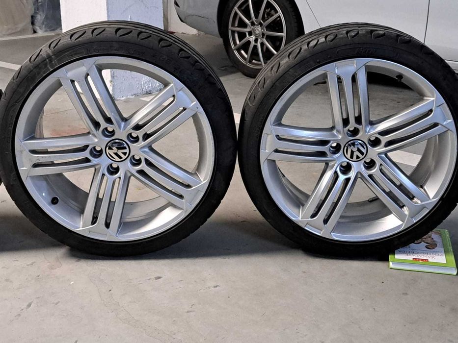 Jante RLine Vw Cc cu anvelope vara RIKEN 235 35 19 Dot2022