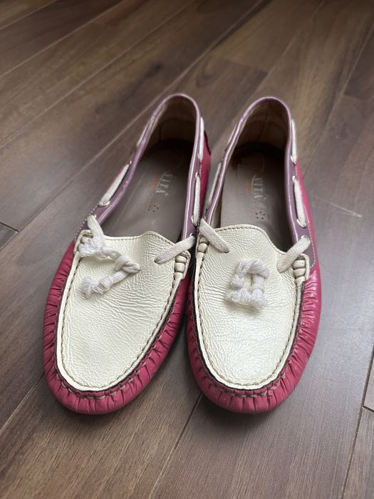 Mocasini din piele dama