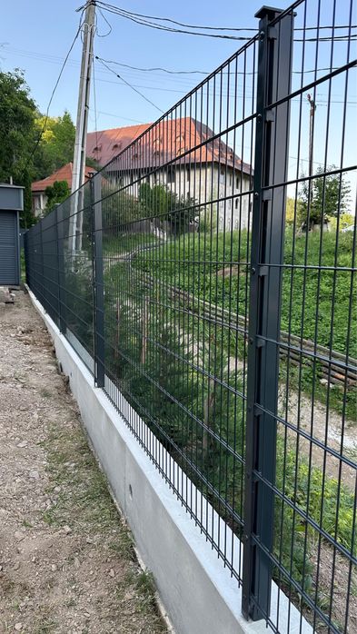 75 m Gard Complet Panou 6/5/6 , 8/6/8  dublu fir 2D montaj Satu Mare