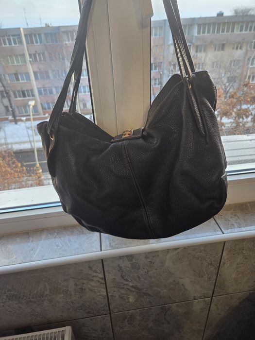 Geanta dama din piele naturala de antilopa