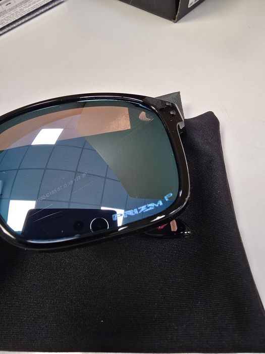 Ochelari Oakley Holbrook Polished Black Prizm Deep Water Polarized