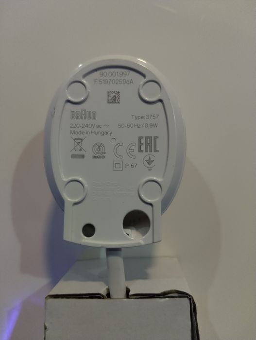 Зарядно за четка за зъби oral-B Braun