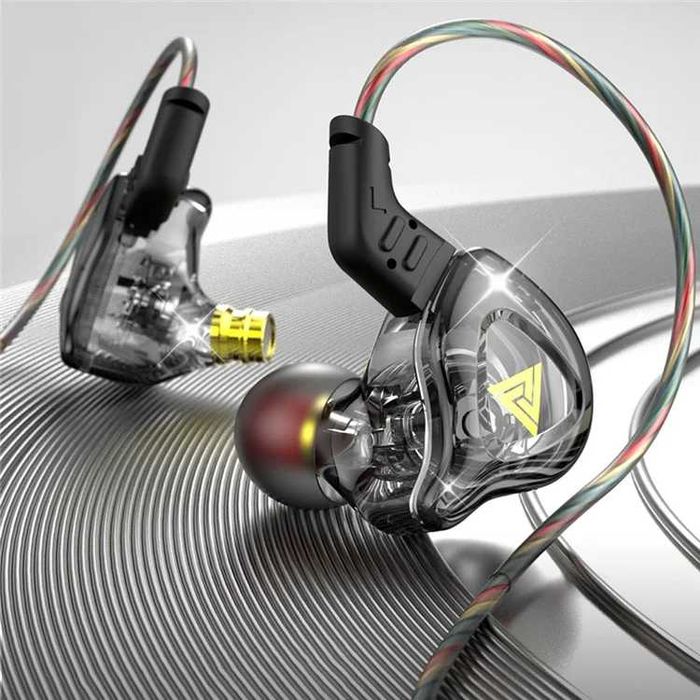 Слушалки QKZ AK6 / QKZ DMX BLACK нови