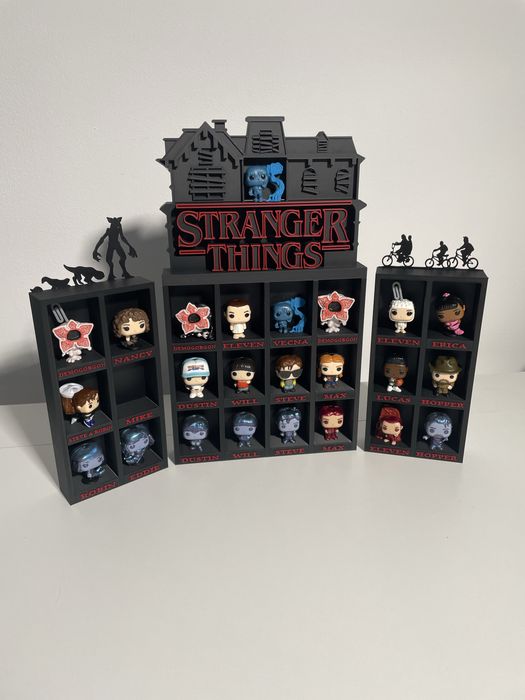 Suport/stand/etajera figurine Stranger Things kinder will