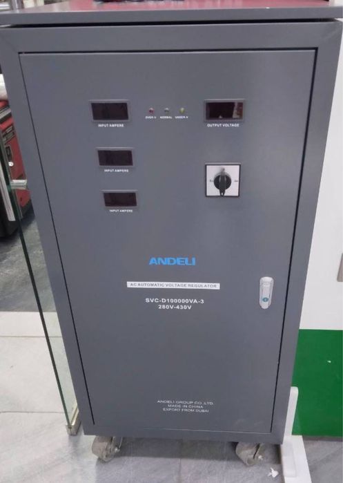 ANDeli 100 kVA | Dubai import | Professional stabilizator