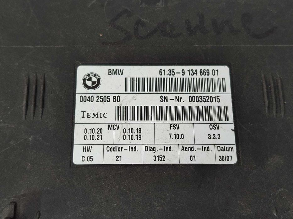 Modul reglaj scaun BMW Seria 3 E92 E93 COD: 61359134669 2007 / [2005-2014] / (5G3)
