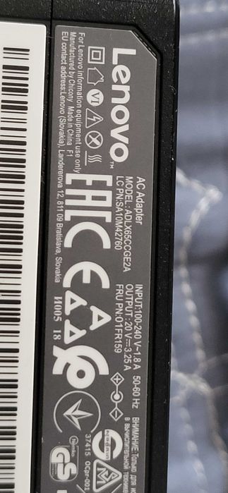 LENOVO Incarcator 20V-3.25A fuctional mufa subtire