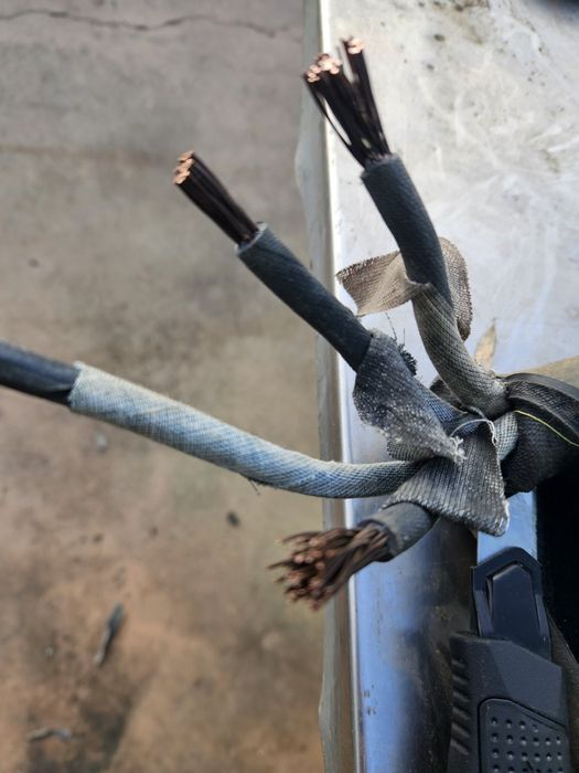 Гумиран силав кабел 110 м.