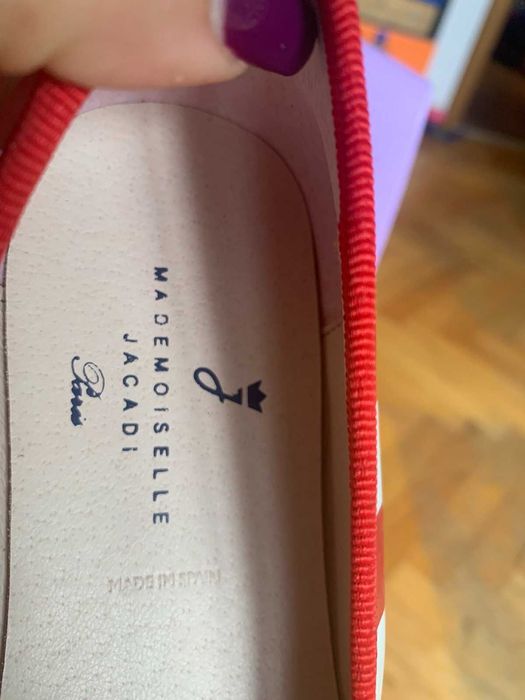 Обувки тип балеринки Mademoiselle Jacadi, 37 размер