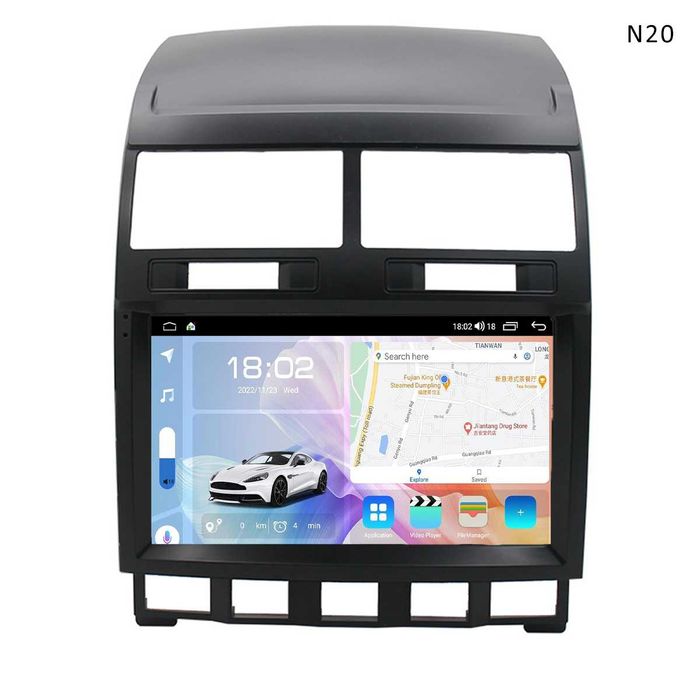 Мултимедия Volkswagen Touareg 02-10 Android GPS навигация 9инча туарег