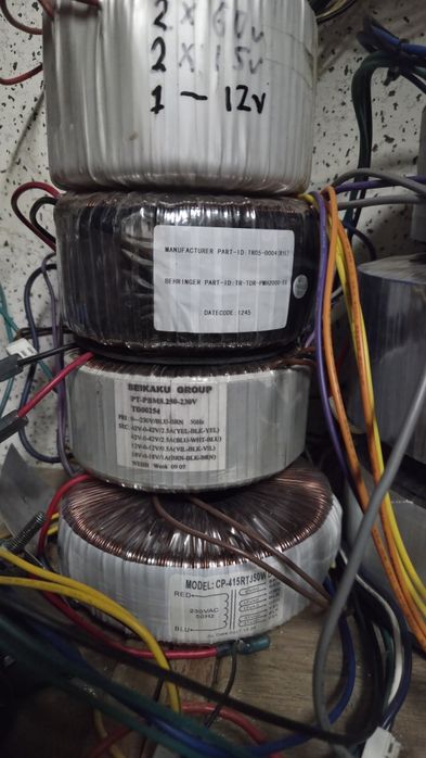 Трансформаторы тороидальные вход 220v 50hz