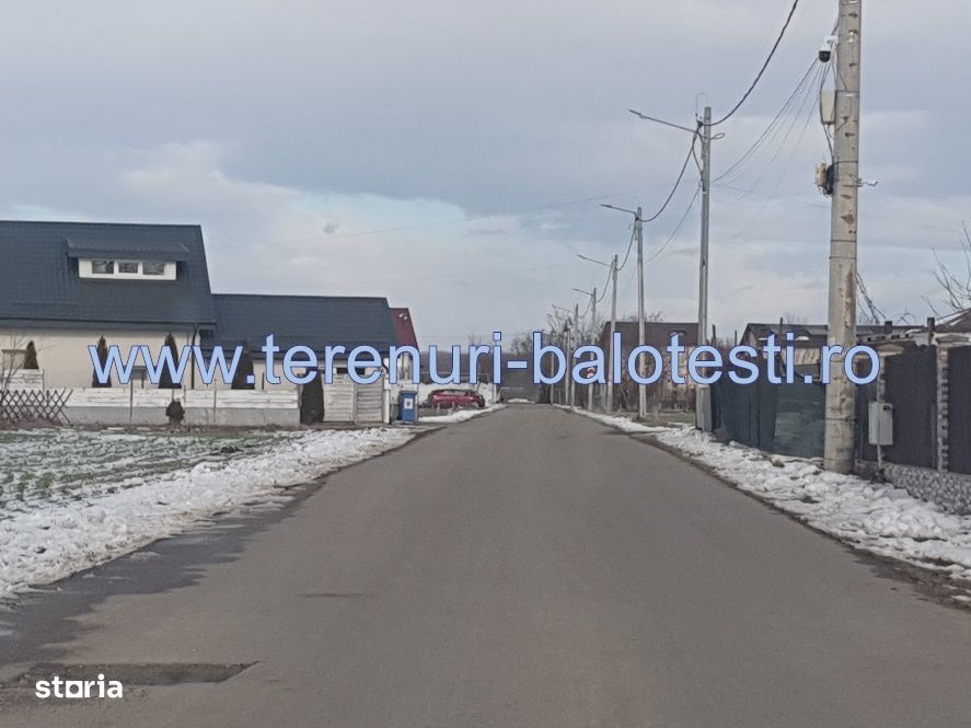 Vanzare teren Balotesti,apropiere padure, 18000 euro